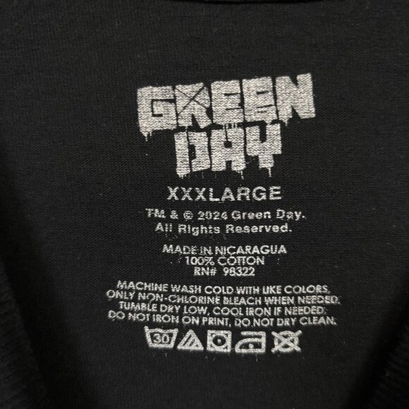 Green Day Billy Joel Rock T-shirt Size 3XL - Picture 4 of 4